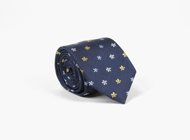 MANZINI 100% silk tie 7,6 cm width 29 Dark yellow W33-2205-07 