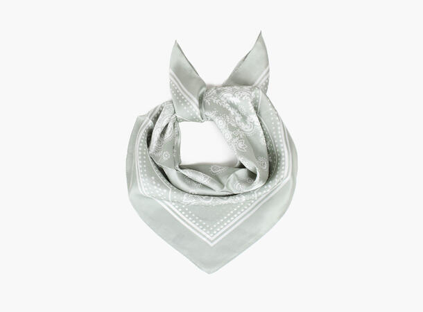 MANZINI Myk Bandana 70 x 70 cm Lys grønn 81 