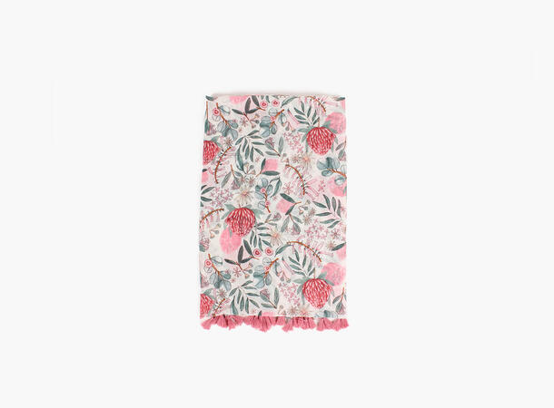 MANZINI Røde Frukter Skjerf Rosa 55 