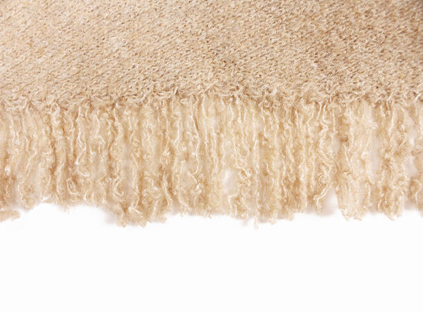 MANZINI Sjal i Ullmix 15 Beige 