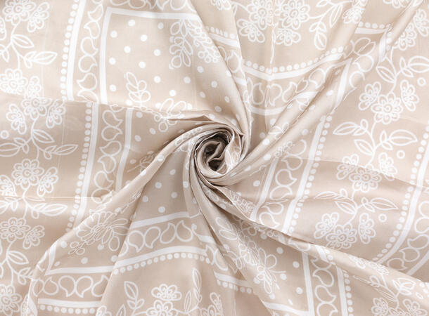 MANZINI Skjerf 90 x 90 cm Offwhite 11 