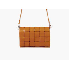 MANZINI Skulderveske i PU 17 Cognac
