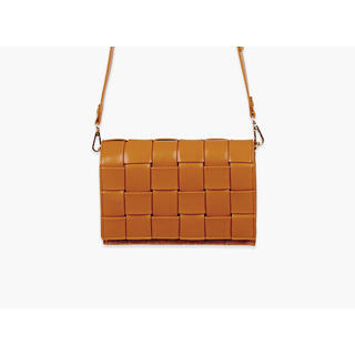 MANZINI Skulderveske i PU 17 Cognac