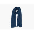 MANZINI Solid Viscose Scarf 79 Navy