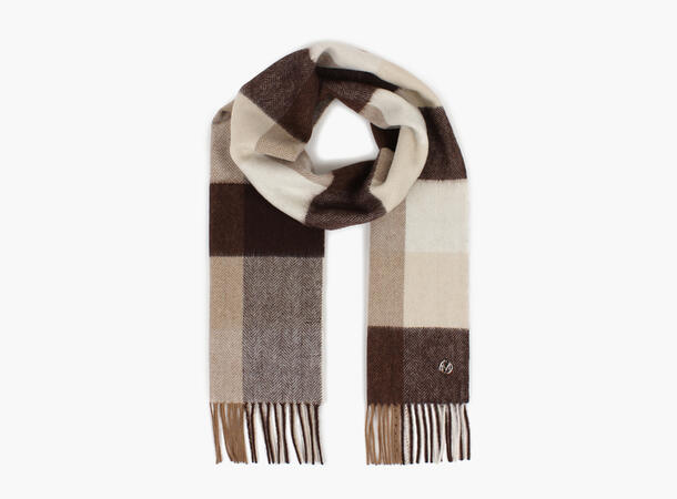 MONTECRISTO 100% Wool Scarf Beige 15 