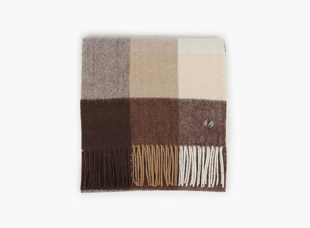 MONTECRISTO 100% Wool Scarf Beige 15 