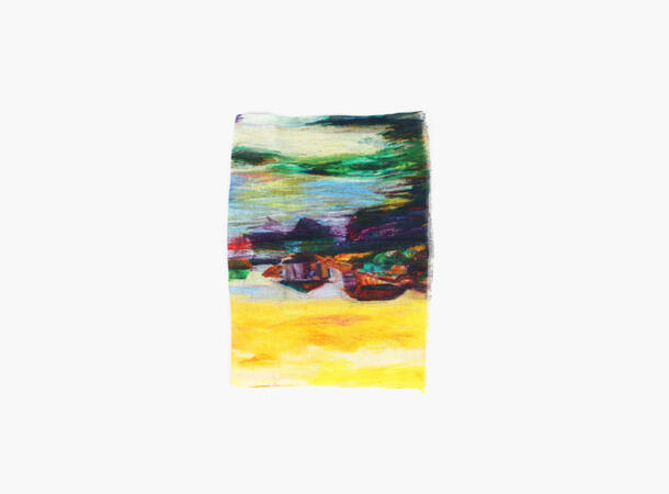 MONTECRISTO 100 % linnen scarf 50x180 cm 25 Yellow 
