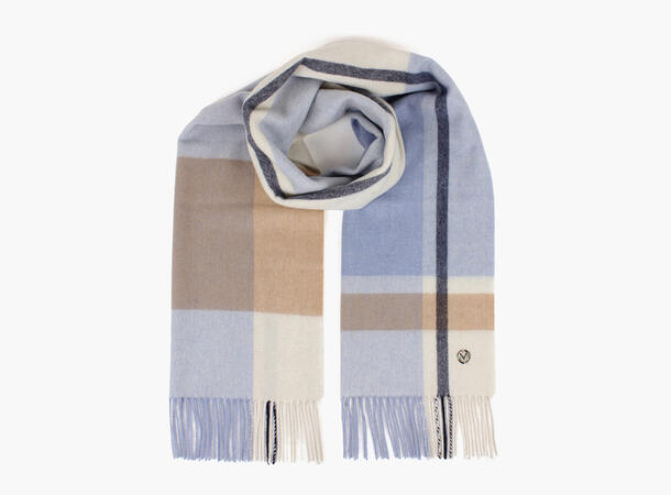 MONTECRISTO Emma Lammeullskjerf Lys blå 71 