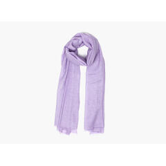 MONTECRISTO Klassisk Ensfarget Ullskjerf 61 Lt lilac