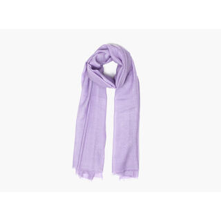 MONTECRISTO Klassisk Ensfarget Ullskjerf 61 Lt lilac