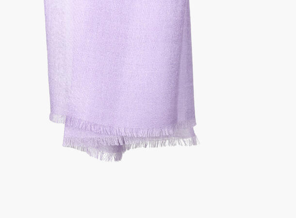 MONTECRISTO Klassisk Ensfarget Ullskjerf 61 Lt lilac 
