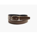 MONTECRISTO Reversibelt Skinnbelte 79 Navy 90 cm