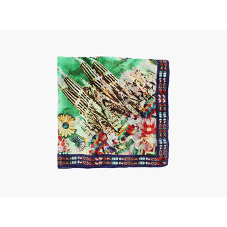 MONTECRISTO Silk Scarf 85 Green