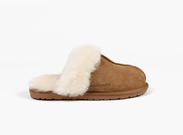 MONTECRISTO Tøfler i Saueskinn 38 