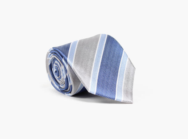 Montecristo woven tie 7,6 cm Blå 75 