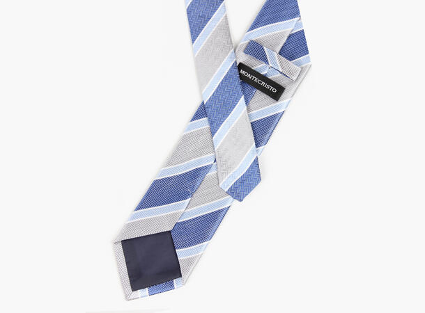 Montecristo woven tie 7,6 cm Blå 75 