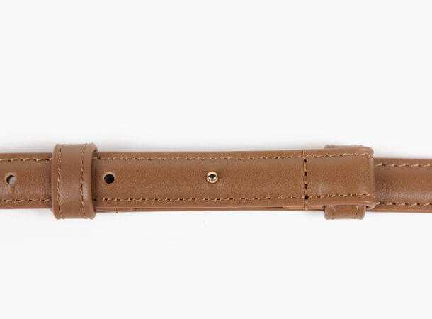 NOHR Beate Smalt Midjebelte Lys brun 18 80 cm 