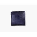 NOHR Carlos Polkadot Silk Pocket Square Marine blå 79