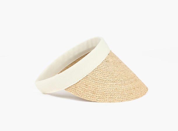 NOHR Cuba Solbrem i Papirstrå 15 Beige 