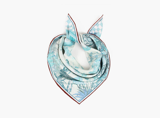 NOHR Eden Silkeskjerf 65 x 65 cm Rosa 55 