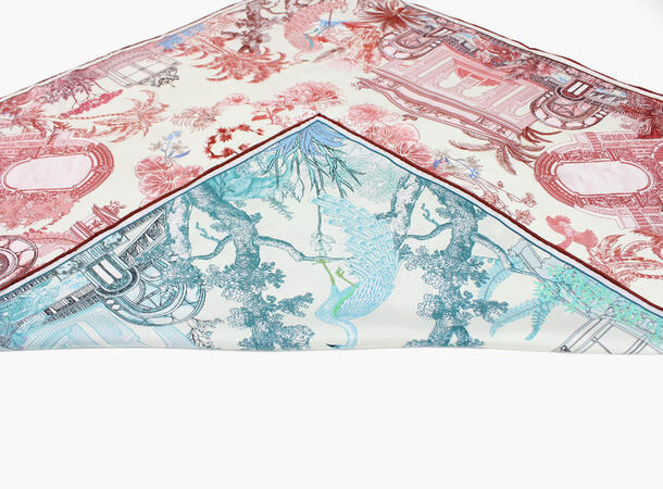 NOHR Eden Silkeskjerf 65 x 65 cm Rosa 55 