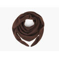 NOHR Gabriella Wool Mohair Triangle L Mørk brun 19