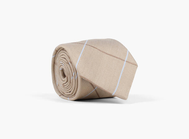 NOHR Henning Tie 7,6 cm Beige 15 