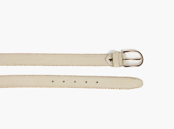 NOHR Klara Skinnbelte med Gulldetaljer 80 cm 