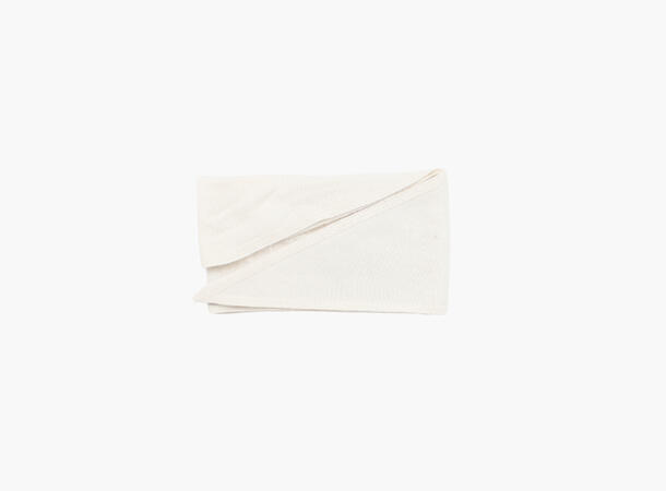 NOHR Lara Solid Wool Cashmere Triangle Offwhite 11 