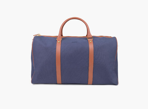 NOHR Luca Canvas Weekend Bag Marine blå 79 