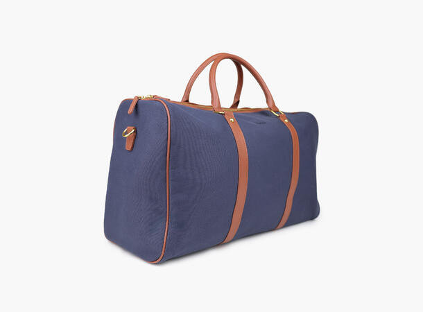 NOHR Luca Canvas Weekend Bag Marine blå 79 