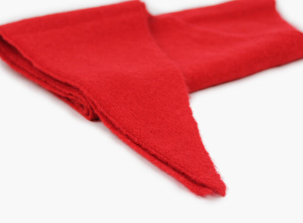 NOHR Mohair Triangel Skjerf Rød 45 