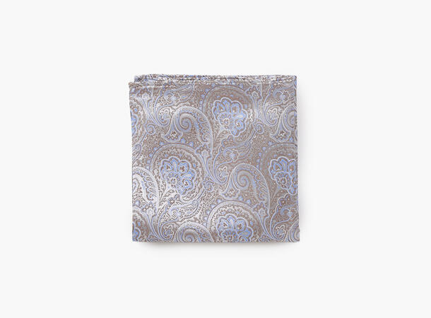 NOHR Theo Silk Pocket Square Beige 15 