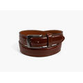 MANZINI 100% Leatherbelt 3,5 cm width 17 Cognac 120 cm