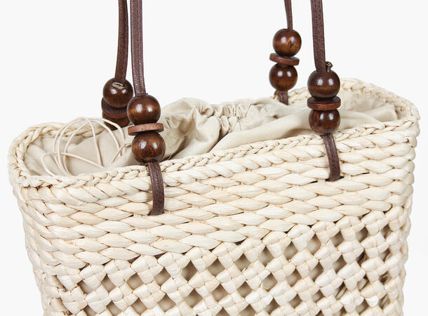 MANZINI Ava Strawbag 15 Beige 