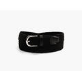 MANZINI Ensfarget Strikkbelte 09 Black