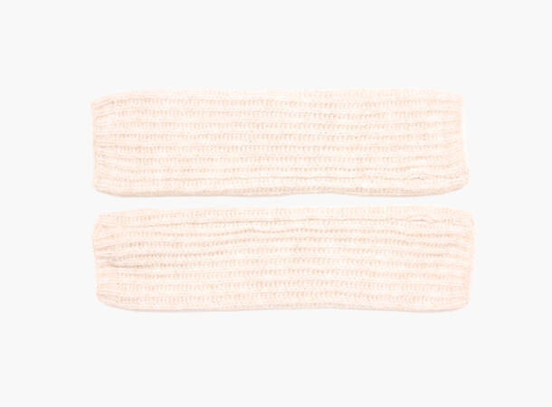 MANZINI Knitted Wrist Warmers 13 Sand 