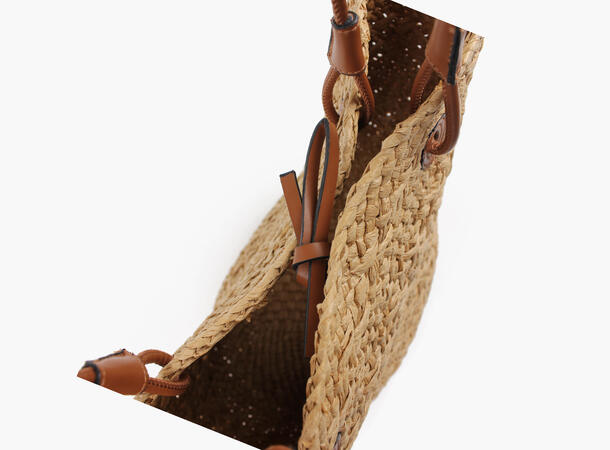 MANZINI Kurvveske Beige 15 