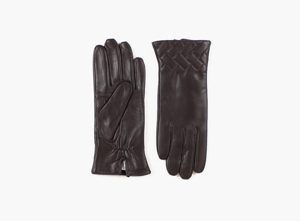 MANZINI Mina Skinnhanske 19 Dark brown 7 