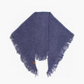 MANZINI Sjal i Ullmix 75 Blue