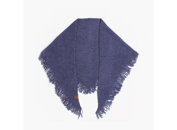 MANZINI Sjal i Ullmix 75 Blue 