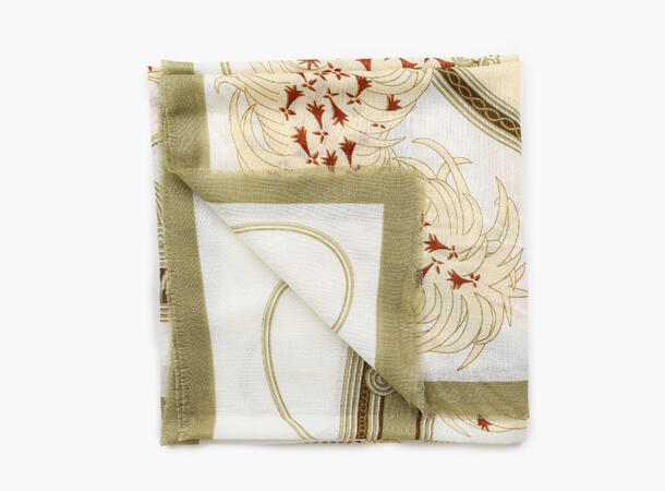 MANZINI Skjerf 130 x 130 cm Sand 13 