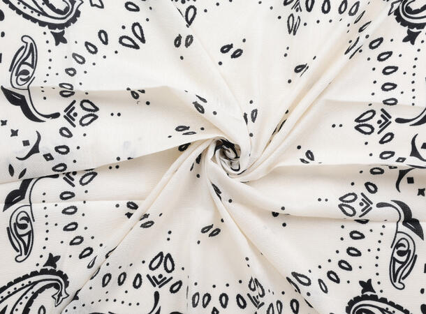 MANZINI Skjerf 90 x 90 cm Offwhite 11 