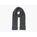 MANZINI Strikket Skjerf i Ullmix Kullgrå 08