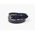 MANZINI ladies belt in 3,0 cm width 79 Navy 90 cm
