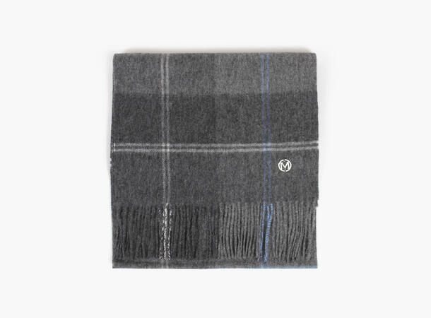 MONTECRISTO 100% Wool Scarf 08 Charcoal 