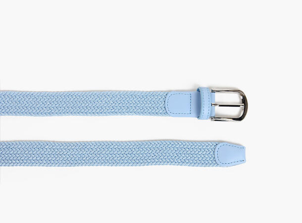 MONTECRISTO Ensfarget Strikkbelte 71 Light blue 85 cm 