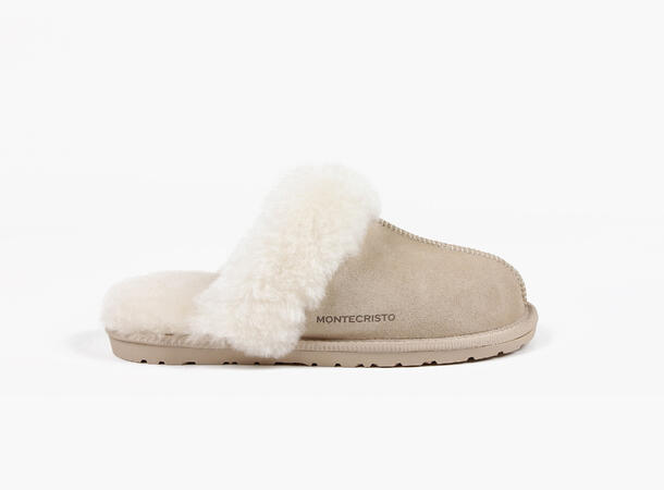MONTECRISTO Tøfler i Saueskinn 39 