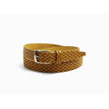 Manzini leather &quot;braided&quot; belt