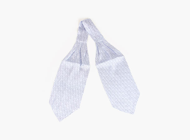 Montecristo 100% silk printed silk Ascot Lys blå 71 